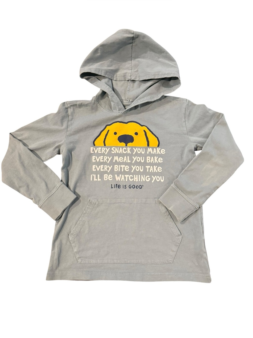 Life is Good Pullover Hoodie Shirt Size Small